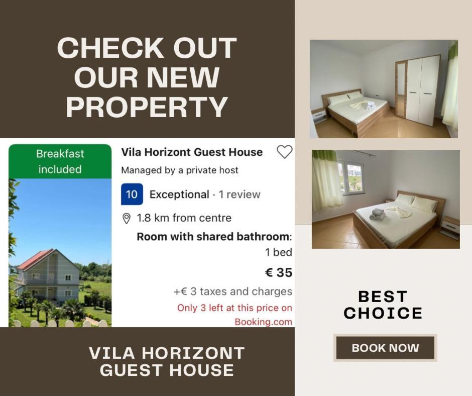 Vila Horizont Baks-Rrjoll 外观 照片